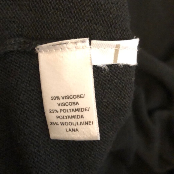 LOFT Italian Yarn Wool Sweater in Black - Picture 5 of 5